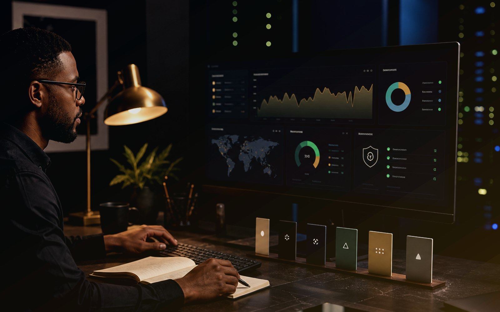 DNS and hosting dashboard for website domain management