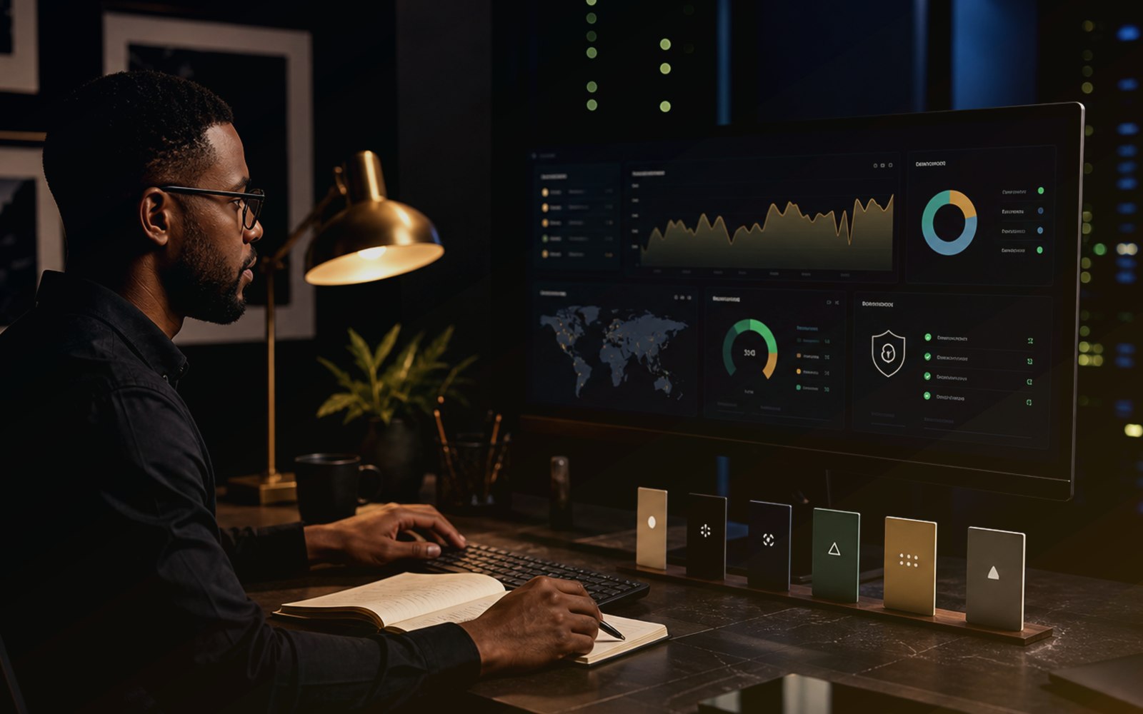 Digital dashboard for tracking enquiries and website performance
